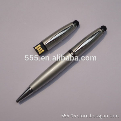 Hot selling portable pen shape USB flash drive in bulks for promotional gift